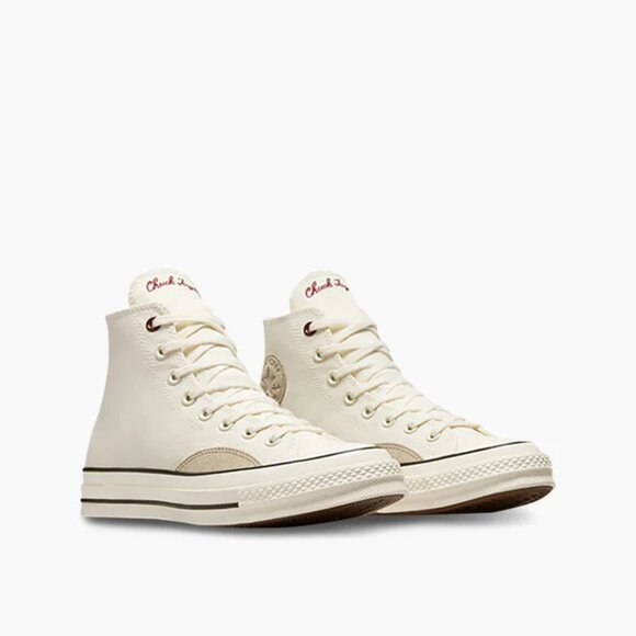 Converse Chuck 70 Mixed Materials High Egret Cherry Daze - A06548C MENS 9.5 (10) - Picture 11 of 16